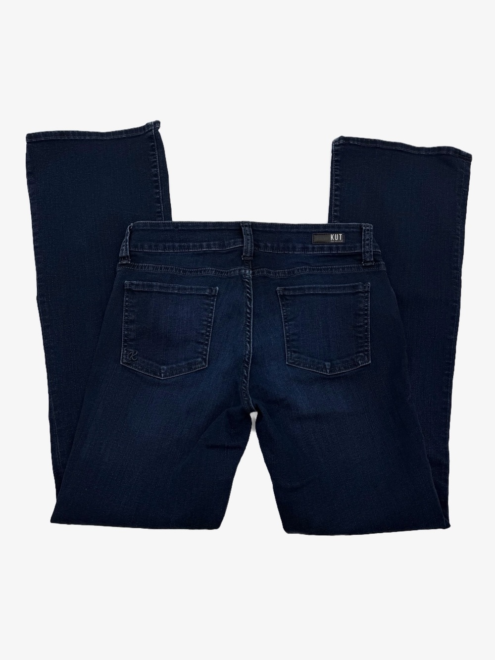 Kut from the Kloth Natalie High Rise Bootcut Jeans Dark Wash Size 8 - Picture 4 of 14